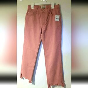 FREE PEOPLE Rare Siena crop jeans